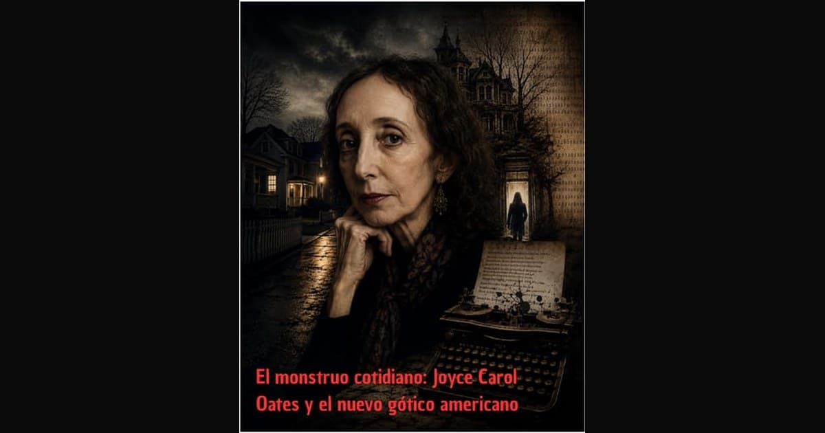 Imagen social del artículo sobre Joyce Carol Oates y el nuevo gótico americano